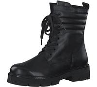 Marco Tozzi Damen 2-2-25206-29 Leder Schnürstiefelette Stiefelette, Black Antic, 40 EU
