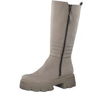Marco Tozzi Damen 2-2-25600-29 Kniehohe Stiefel, Taupe Nubuck, 37 EU