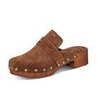 Woms Sabot Clog - Farbe - COGNAC - Größe - 37