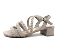 Marco Tozzi Damen 2-2-28203-28 Sandale mit Absatz, Taupe, 38 EU