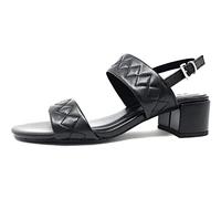 Marco Tozzi Sandalette 2-2-28206-20 Damen Schwarz mit Absatz Größe 40 EU