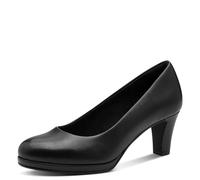 MARCO TOZZI Damen Pumps mit Blockabsatz Vegan, Schwarz (Black), 40 EU