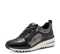 Marco Tozzi Damen 2-23767-45 Sneaker, Black Comb, 37 EU
