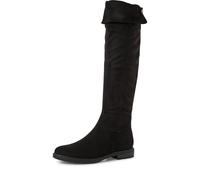 Marco Tozzi Damen Overknee-Stiefel 2-25568-43 – flach, mit Reißverschluss – Schwarz 37 EU