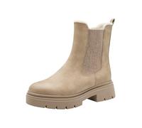 Marco Tozzi Damen 2-26437-45 Chelsea-Stiefel, Beige, 37 EU