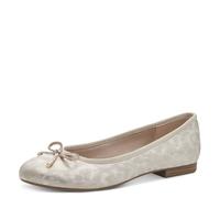 MARCO TOZZI Damen 2-22136-42 Ballerina, Leo White, 38 EU