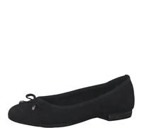 MARCO TOZZI Damen Ballerinas mit Schleife Vegan, Schwarz (Schwarz), 39 EU