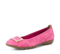 MARCO TOZZI Damen Ballerinas mit Zierschnalle Elegant, Rosa (Pink), 38 EU