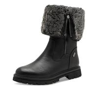 MARCO TOZZI Damen Boots mit Reißverschluss Wasserabweisend, Schwarz (Black), 41 EU