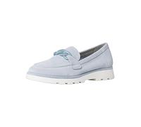 Marco Tozzi Damen by Guido Maria Kretschmer 2-2-84700-28 Leder Slipper Hausschuh, LT.Blue, 39 EU