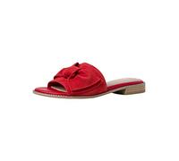 MARCO TOZZI by GMK Pantolette, mit großer Zierschleife 37 rot Damen Pantoletten Zehentrenner Pantolette 37 rot