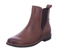 MARCO TOZZI Damen Chelsea Boots aus Leder Elegant, Braun (Chestnut), 37 EU