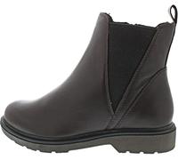 MARCO TOZZI Damen Chelsea Boots aus Leder Klassisch, Braun (Mocca), 39 EU