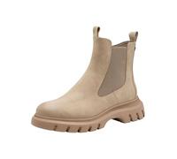 MARCO TOZZI Damen Chelsea Boots mit Chunky-Sohle Modern, Braun (Taupe), 39 EU