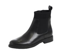 Marco Tozzi Damen Chelsea Boots mit Lederanteil Elastisch, Schwarz (Black), 40 EU