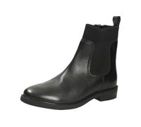 Marco Tozzi Damen Chelsea Boots mit Lederanteil Elastisch, Schwarz (Black), 40 EU