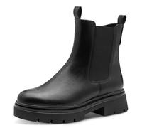 MARCO TOZZI Damen Chelsea Boots mit Reißverschluss Vegan, Schwarz (Black), 38 EU