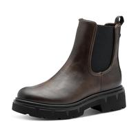Marco Tozzi Damen Chelsea Boots Rund zum Schlupfen, Braun (Mocca), 38 EU