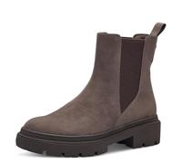 MARCO TOZZI Damen Chelsea Boots zum Schlupfen mit Plateau
