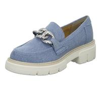 Marco Tozzi Damen, Feel ME Fußbett, weiches Innenfutter, 2-24706-42 Slipper, LT.Blue Jeans, 39 EU