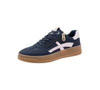 MARCO TOZZI Damen Sneaker weiches Feel Me Wechselfußbett weiches Innenfutter Modern, blau (Navy), 38 EU
