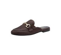 MARCO TOZZI Damen Hausschuh Sabot Stylisch, braun (Choco), 36 EU