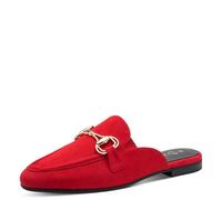 Marco Tozzi Damen Hausschuh weiches Feel Me Fußbett weiches Innenfutter Stylisch, rot (Cherry), 38 EU