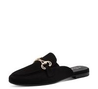 Marco Tozzi Damen Hausschuh weiches Feel Me Fußbett weiches Innenfutter Stylisch, schwarz (Black), 39 EU