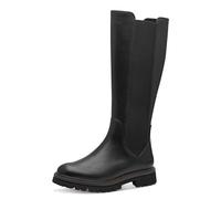 MARCO TOZZI Damen Hohe Stiefel ohne Absatz Vegan Flach, Schwarz (Black), 36 EU