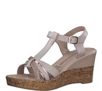 Marco Tozzi Sandalen Leder/Textil Rose