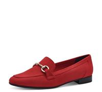 Marco Tozzi Loafer Damen Rot Größe 41 mit Schmuckspange