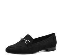 MARCO TOZZI Damen Slipper Elegant Vegan, Schwarz (Schwarz), 37 EU