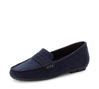 Marco Tozzi Damen Mokassin weiches Feel Me Fußbett Komfortabel, blau (Navy), 37 EU