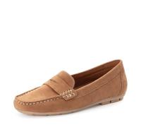 Marco Tozzi Damen Mokassin weiches Feel Me Fußbett Komfortabel, braun (Almond), 38 EU