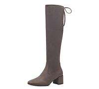 MARCO TOZZI Damen Overknee Stiefel Elegant mit Blockabsatz, Braun (Pepper), 36