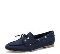 Marco Tozzi Damen Oxford weiches Feel Me Fußbett weiches Innenfutter Synthetisch, blau (Navy), 41 EU