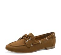 MARCO TOZZI Damen Oxford weiches Feel Me Fußbett weiches Innenfutter Synthetisch, braun (Cinnamon), 39 EU