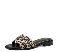 MARCO TOZZI Damen Pantoletten Elegant Sommer, Mehrfarbig (Leo Dune), 37 EU