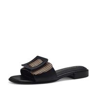 Marco Tozzi Pantoletten in Schwarz - 51% | Größe 36 | Damen Pantoletten