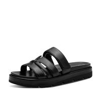 MARCO TOZZI Damen Pantoletten mit Klettverschluss Bequem, Schwarz (Black), 39 EU