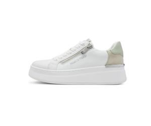 Marco Tozzi Damen Plateau-Sneaker White Matcha : 39