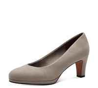 Marco Tozzi Damen Pumps mit Trichterabsatz Vegan, Braun (Taupe), 40 EU