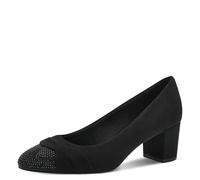 MARCO TOZZI Damen Pumps Spitz mit Glitzerdetails, Schwarz (Black), 41 EU