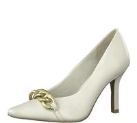 MARCO TOZZI Damen Pumps Spitze Form Kettendetail Stiletto 2-22417-20, Größe:40 EU, Farbe:Beige
