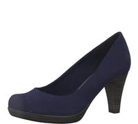 MARCO TOZZI Damen Pumps Textil runde Form Trichterabsatz 2-22411-20, Größe:39 EU, Farbe:Blau