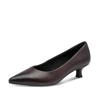 MARCO TOZZI Damen Pumps weiches Feel Me Fußbett Leder Leder Decksohle weiches Innenfutter Modern
