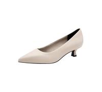 Marco Tozzi Pumps M2233144 Damen - weiches Feel-Me-Fußbett, Leder, Beige, Größe 37 EU