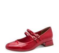 Marco Tozzi Damen Pumps weiches Feel Me Fußbett weiches Innenfutter Modern, rot (RED PATENT), 39 EU