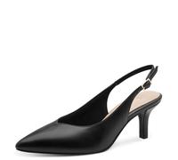Marco Tozzi Damen Pumps weiches Feel Me Fußbett weiches Innenfutter Modern, schwarz (Black), 38 EU