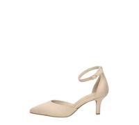 Marco Tozzi Damen Pumps weiches Feel Me Fußbett weiches Innenfutter Spitz, beige (LT.TAN), 41 EU